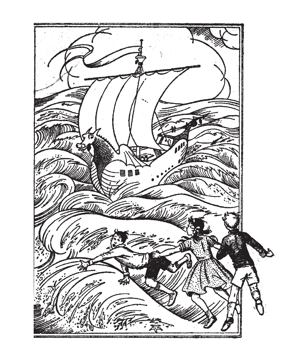 The Voyage of the Dawn Treader - Sarah Crowden, C. S. Lewis - Slightly Foxed Issue 12