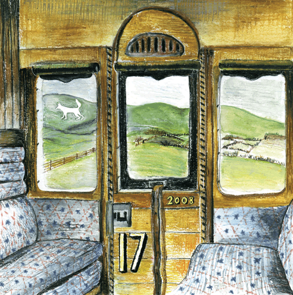 Cover Art: Slightly Foxed Issue 17, James Nunn, ‘with apologies to Eric Ravilious ’