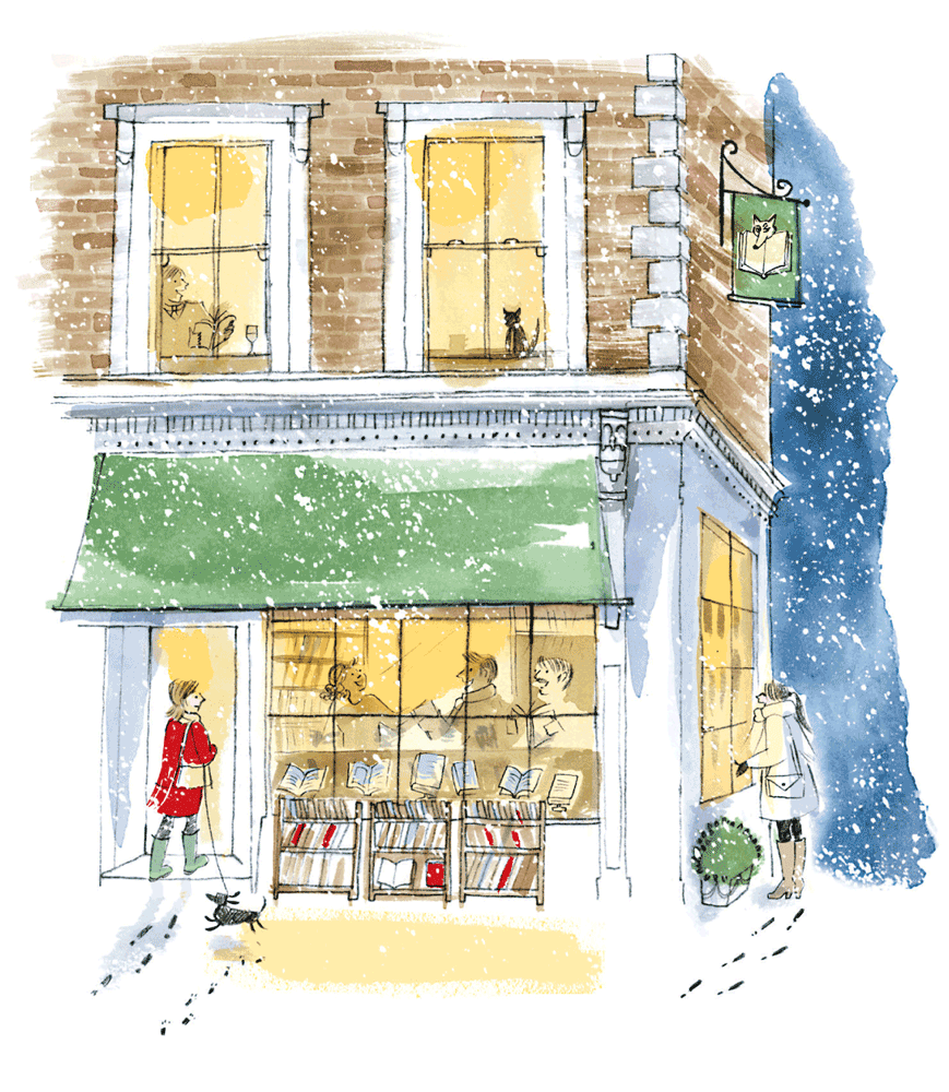 Cover Art: Slightly Foxed Issue 32, Alice Tait, ‘Gloucester Road in the Snow’