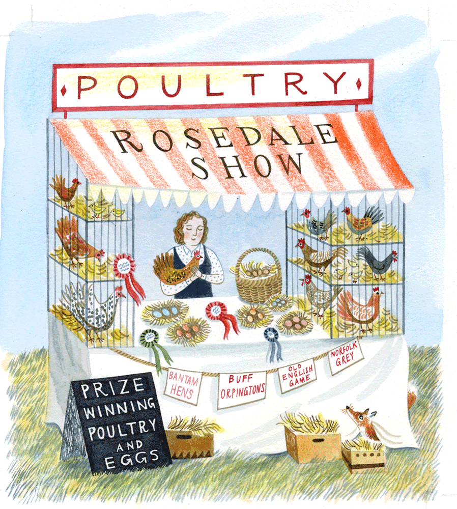 Cover Art: Slightly Foxed Issue 38, Emily Sutton, ‘Country Show’