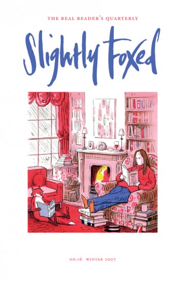 Cover artwork, Posy Simmonds - Slightly Foxed Issue 16