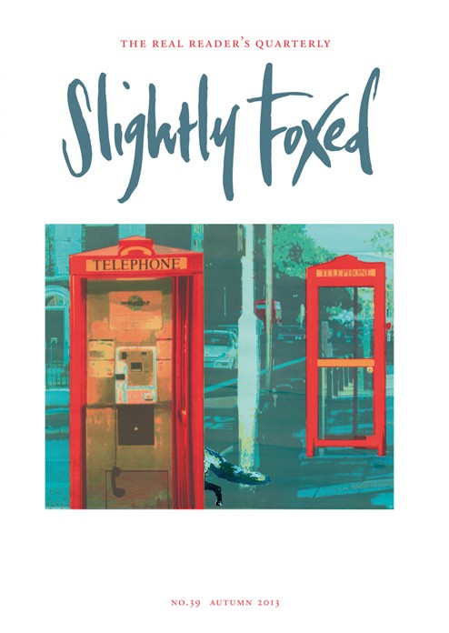Slightly Foxed Issue 39