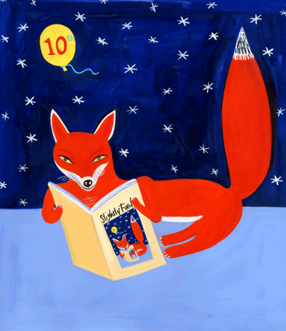 Cover Artist: Slightly Foxed Issue 40, Chris Corr, ‘Now We Are Ten’