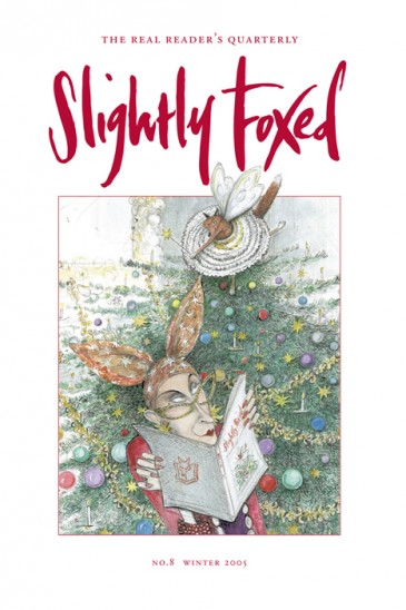 Cover artwork, Sue Macartney-Snape - Slightly Foxed Issue 8