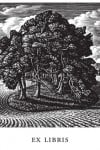 Howard Phipps Bookplates - Cranborne Chase - Wood Engraving