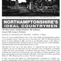 Northamptonshire’s Ideal Countrymen, BB Society Exhibition