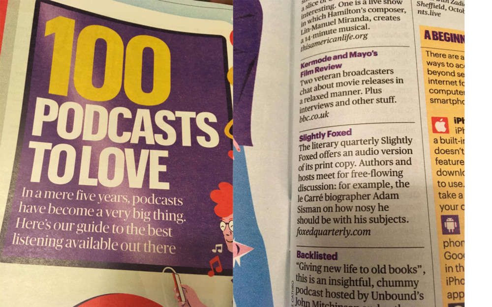 Sunday Times Top Podcasts to Love