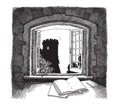 Daniel Macklin illustration - Ruth Symes on Dodie Smith, I Capture the Castle