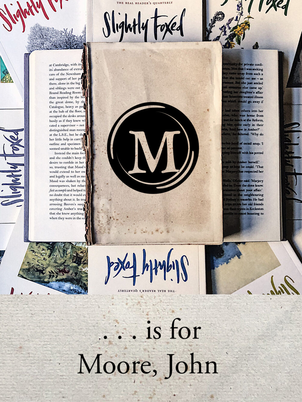 Slightly Foxed Magazine Archives | M is for Moore, John | The Blue Field