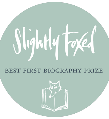 Slightly Foxed Best First Biography Prize Logo