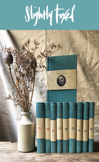 Beautiful books bound in duck-egg blue | Plain Foxed Editions