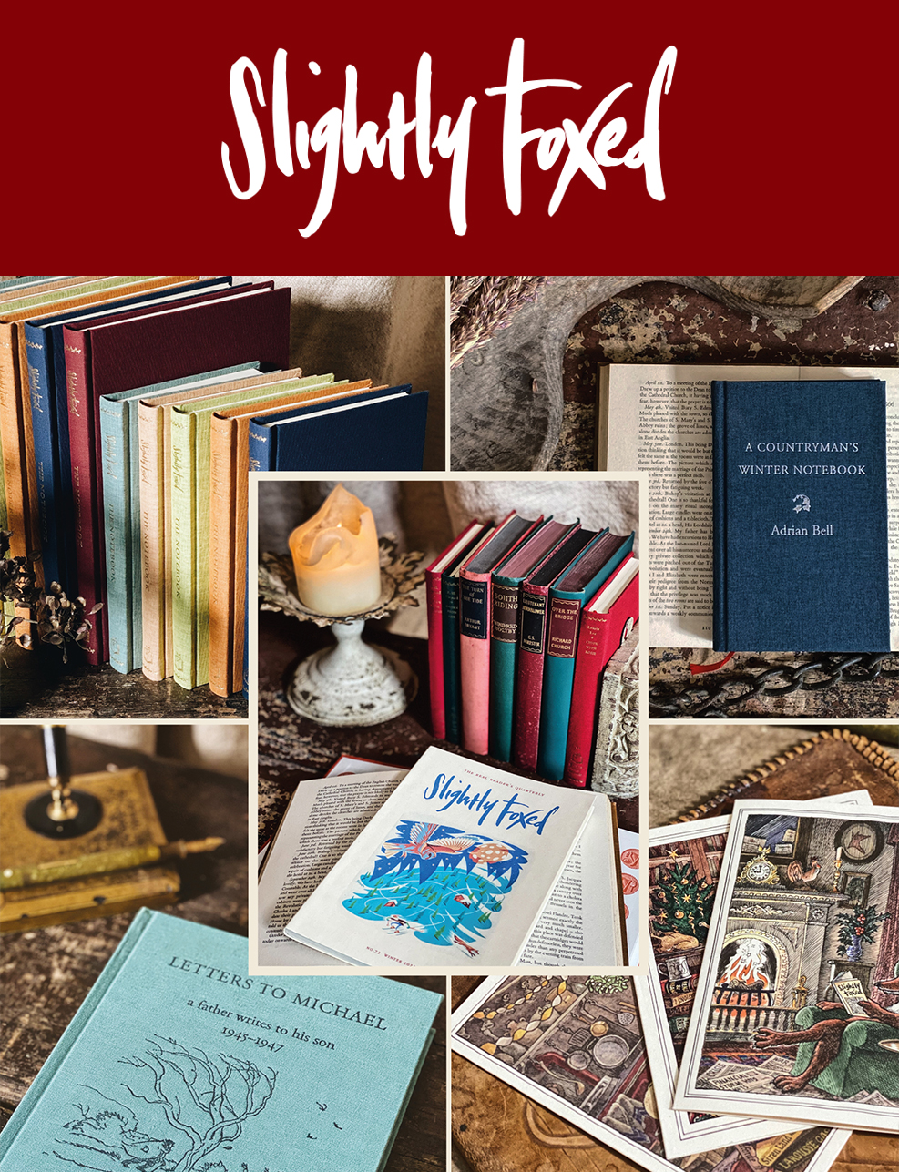 Literary Gifts & Seasonal Treats | Slightly Foxed Readers’ Catalogue