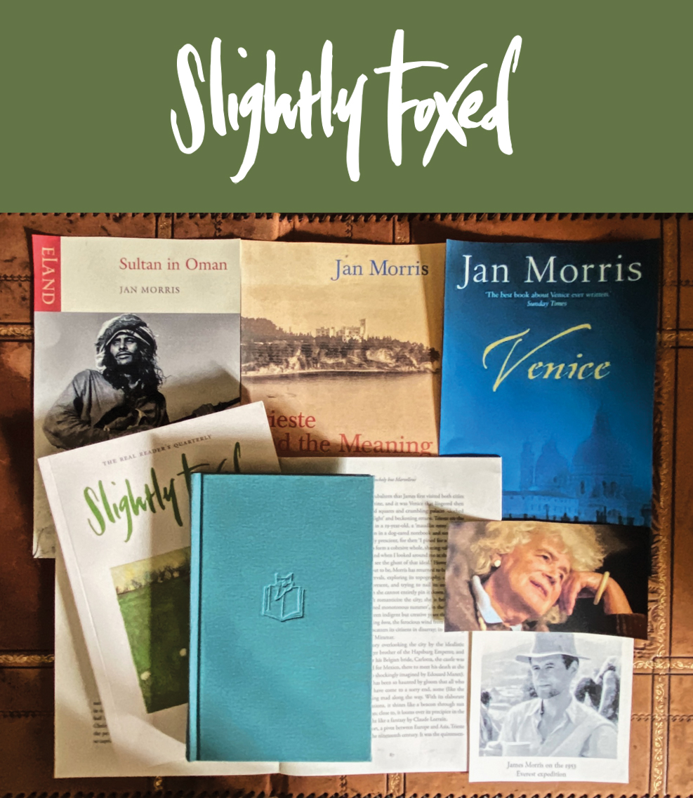 Jan Morris, Conundrum | Rescued – a grand love | Slightly Foxed Editions