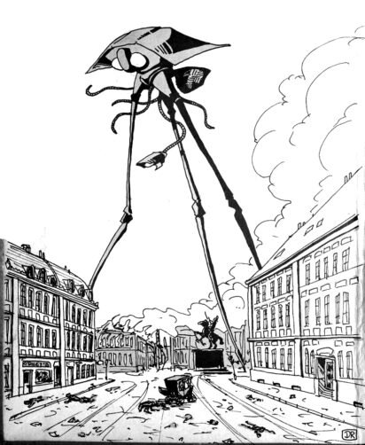 Adam Sisman on H. G. Wells, The War of the Worlds, Slightly Foxed 75