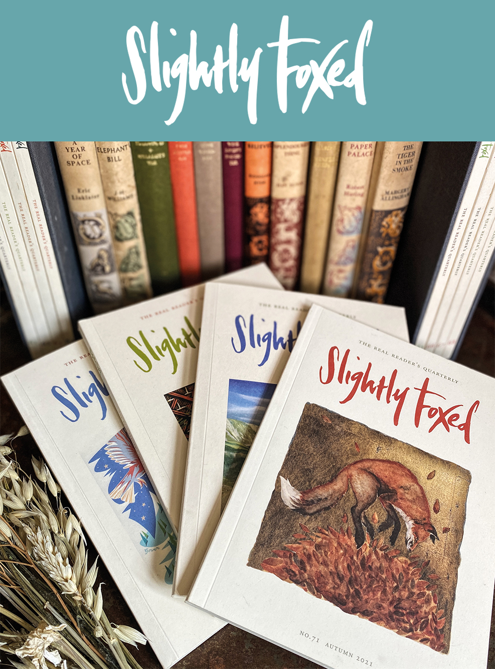 ‘Slightly Foxed is a perfect readers’ periodical . . .’ | Spring Sale