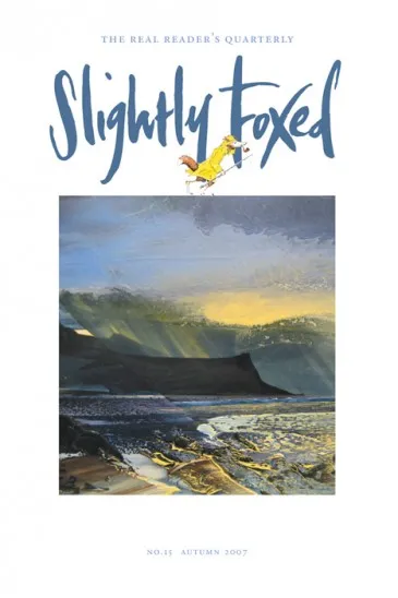 Loch Eishort, oil on canvas, Shazia Mahmood - Slightly Foxed Issue 15 literary magazine