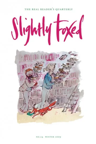 Cover artwork, Quentin Blake - Slightly Foxed Issue 24
