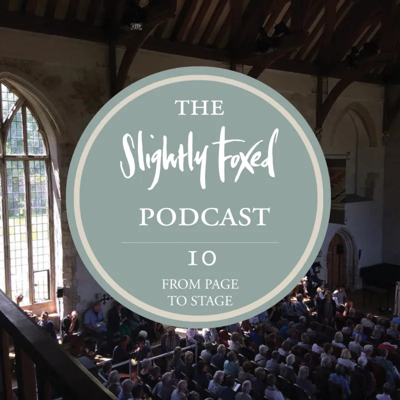 Foxed Podcast Episode 10 Literary Festivals