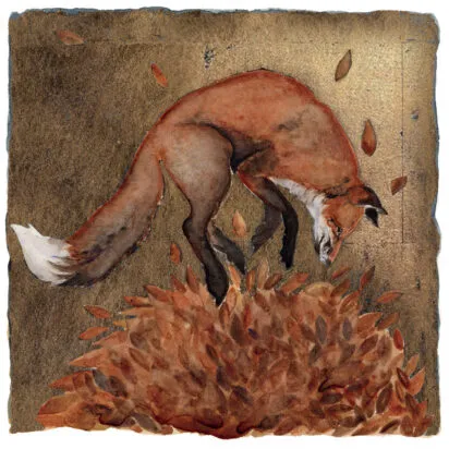 Slightly Foxed Issue 71, Jackie Morris, ‘Spring into Autumn’
